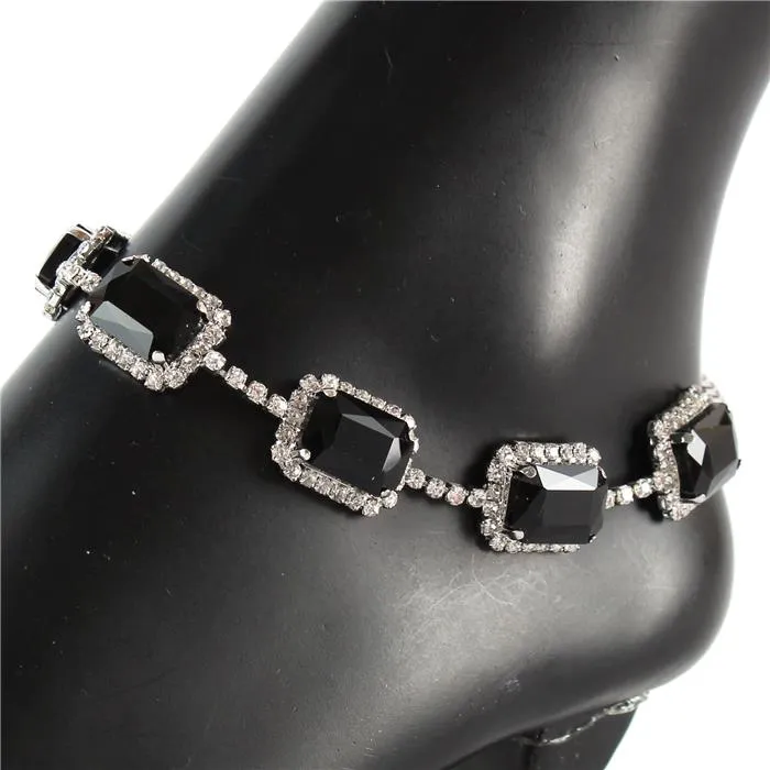 Crystal Rhinestone Anklet