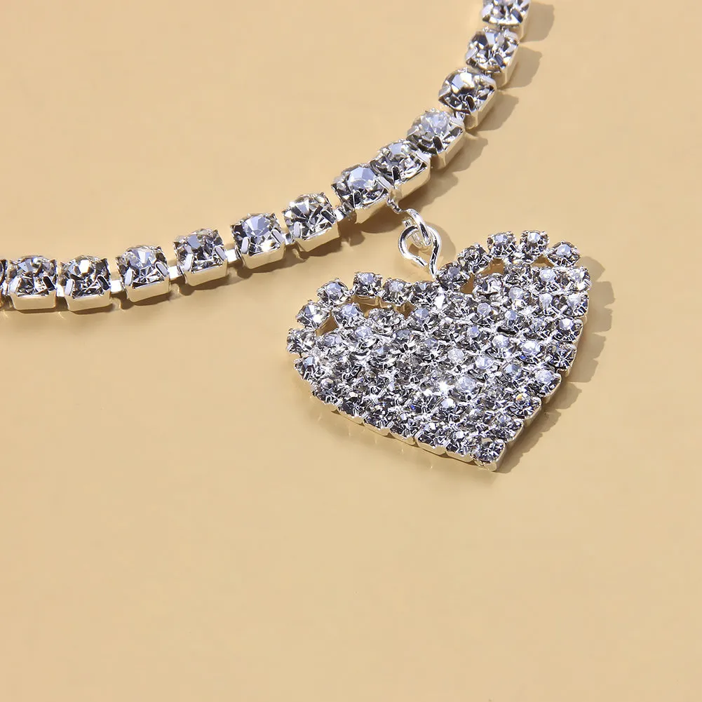 Crystal Stone Infinity Love Women’s Anklet Bracelet