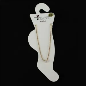 Cubic Zirconia Anklets