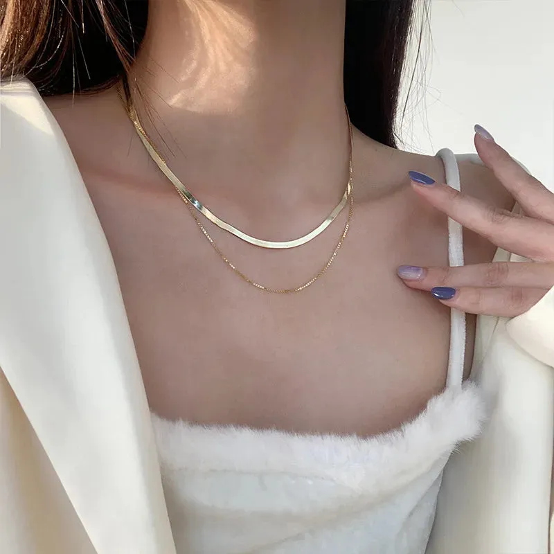 Curb Cuban Thick Short Choker Necklace