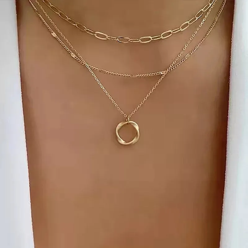 Curb Cuban Thick Short Choker Necklace