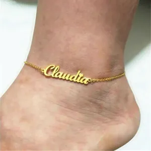 Custom Name Anklet Chain