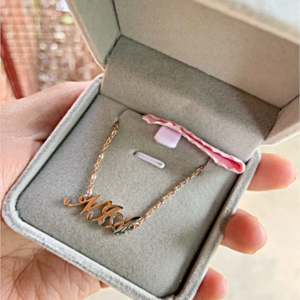 Custom Name Anklet Chain
