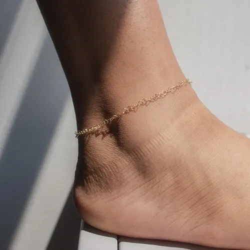 Dainty Heart Anklet