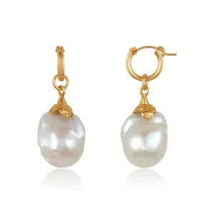 Daisy Pearl Earrings