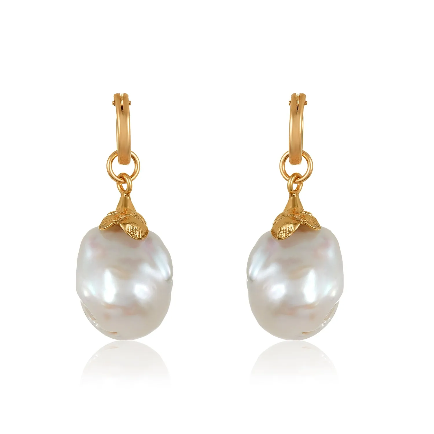 Daisy Pearl Earrings