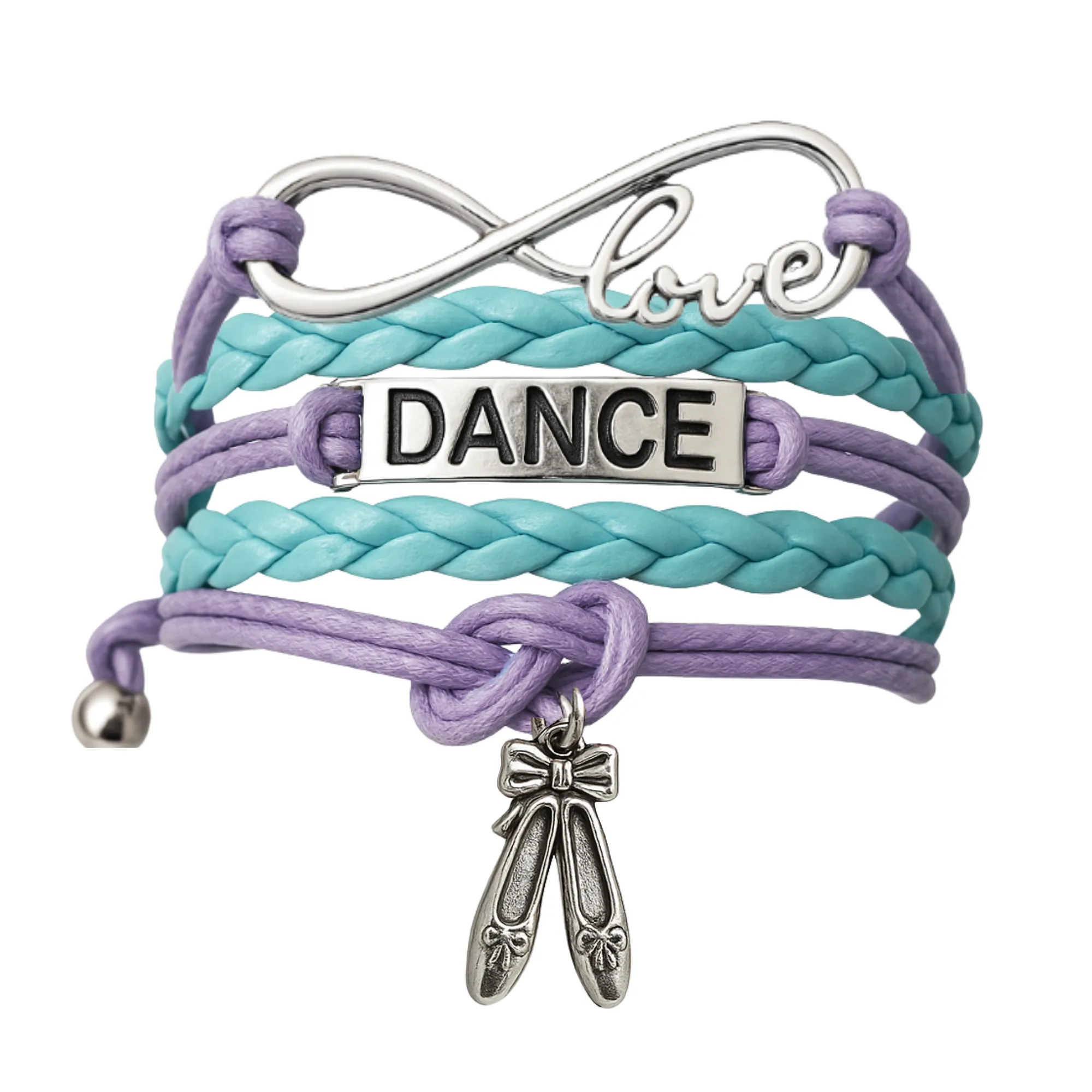 Dance Bracelets-  Pick Colors & Charms