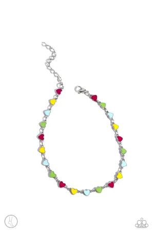 Dancing Delight Multi Ankle Bracelet Paparazzi