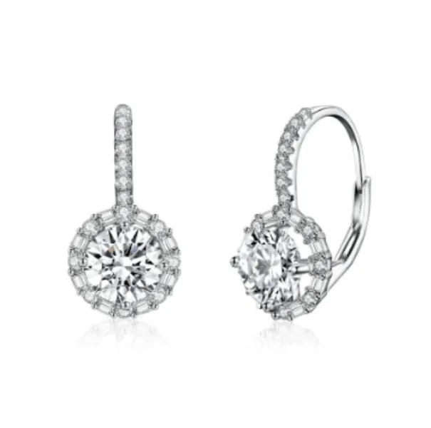 Dazzling Crystal Drop Earrings