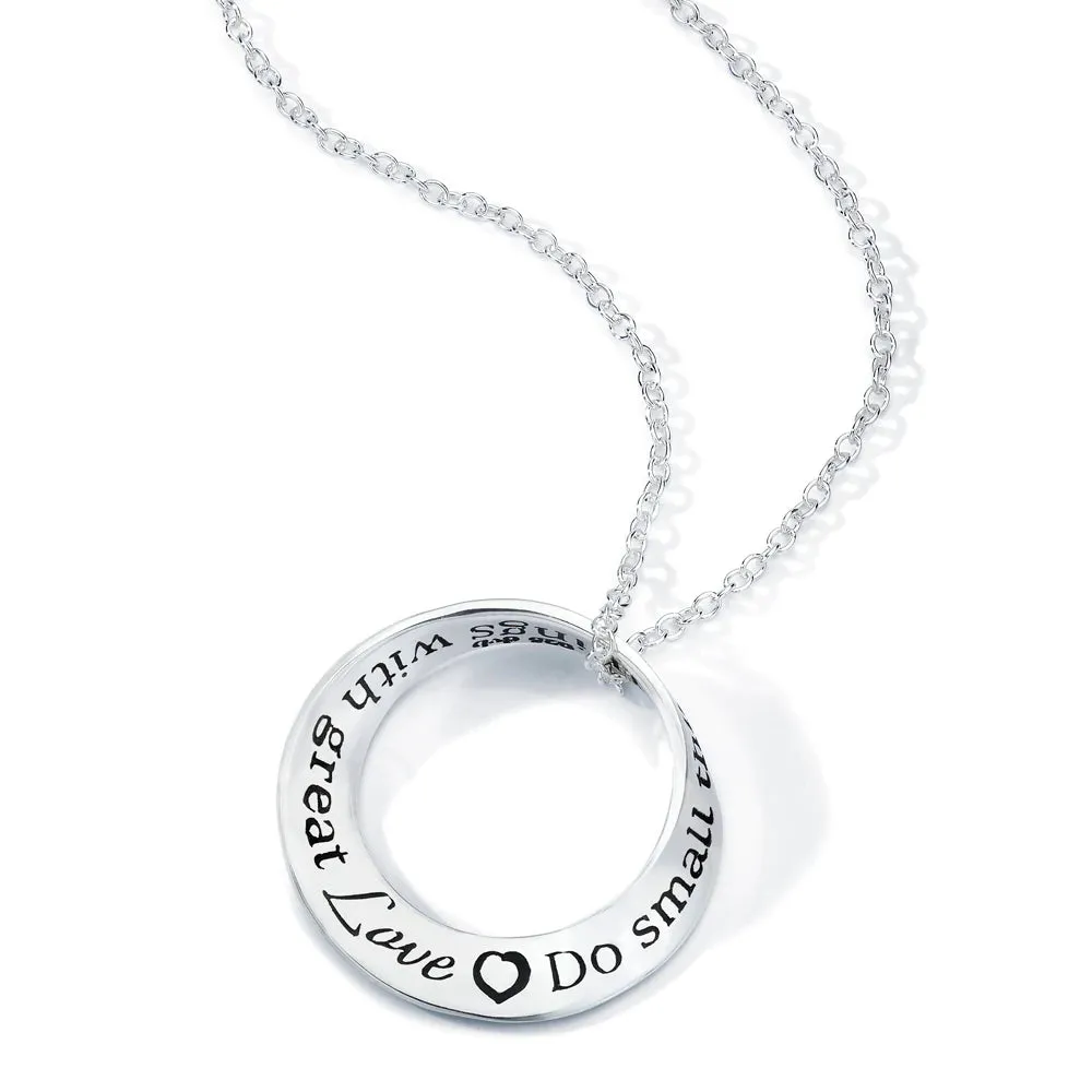 Do Small Things With Great Love - Mother Teresa Necklace
