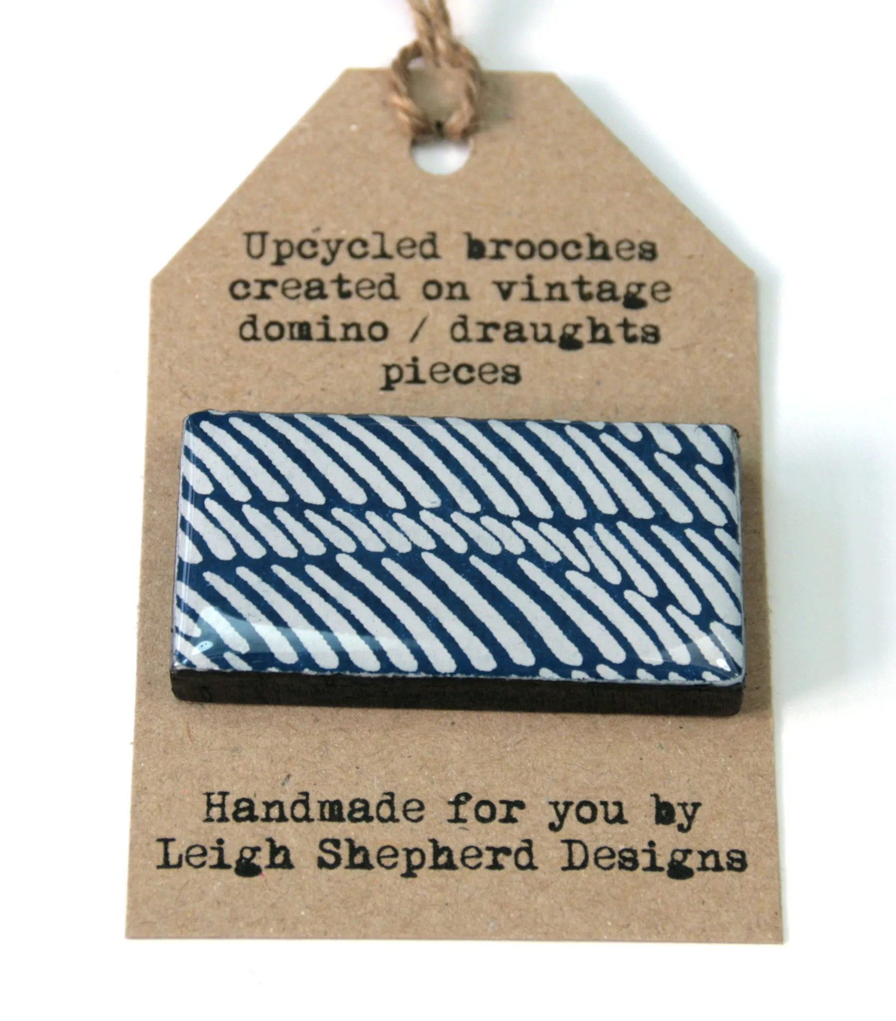 Domino Brooch - Wave