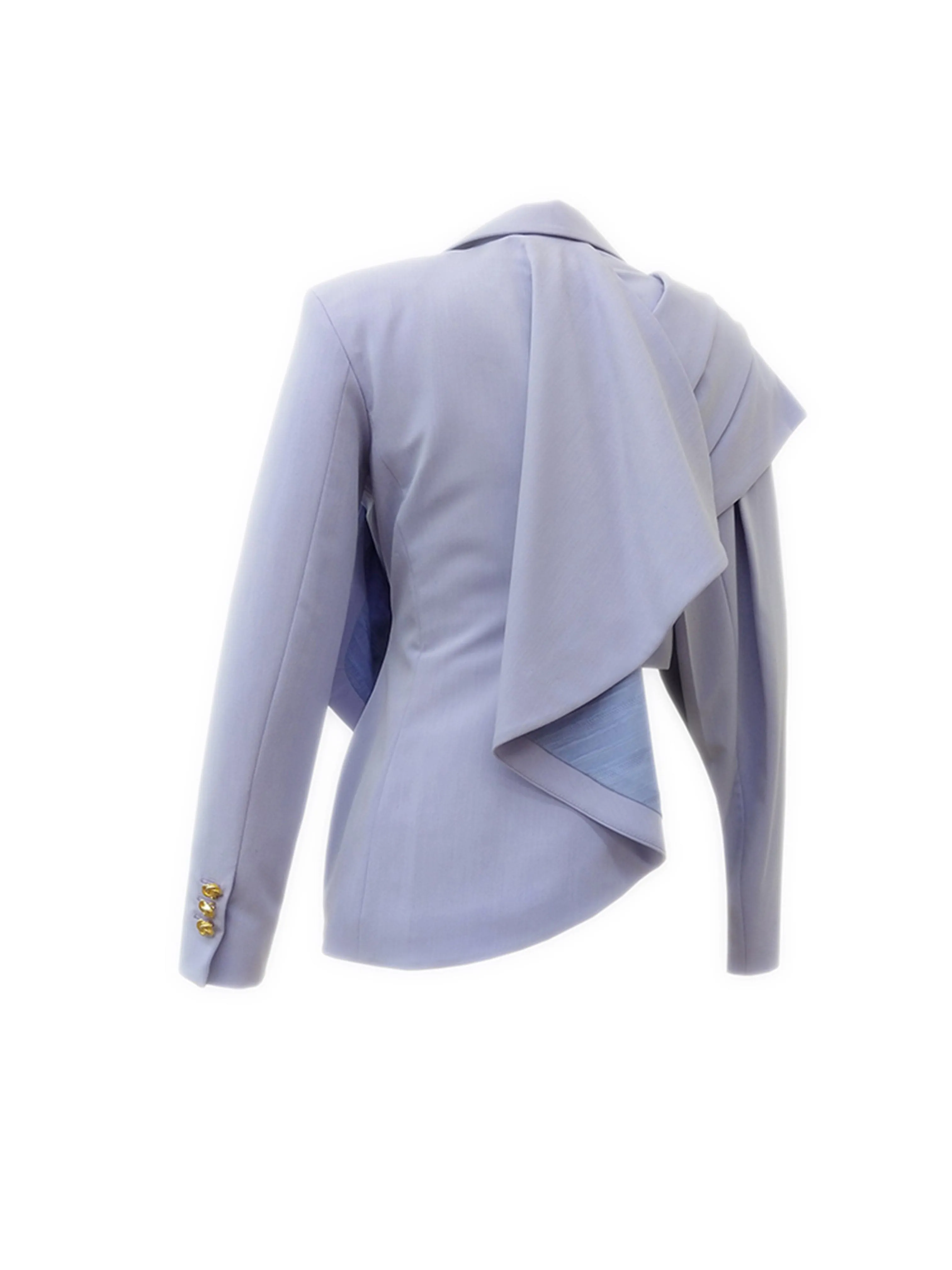 Draped Blazer