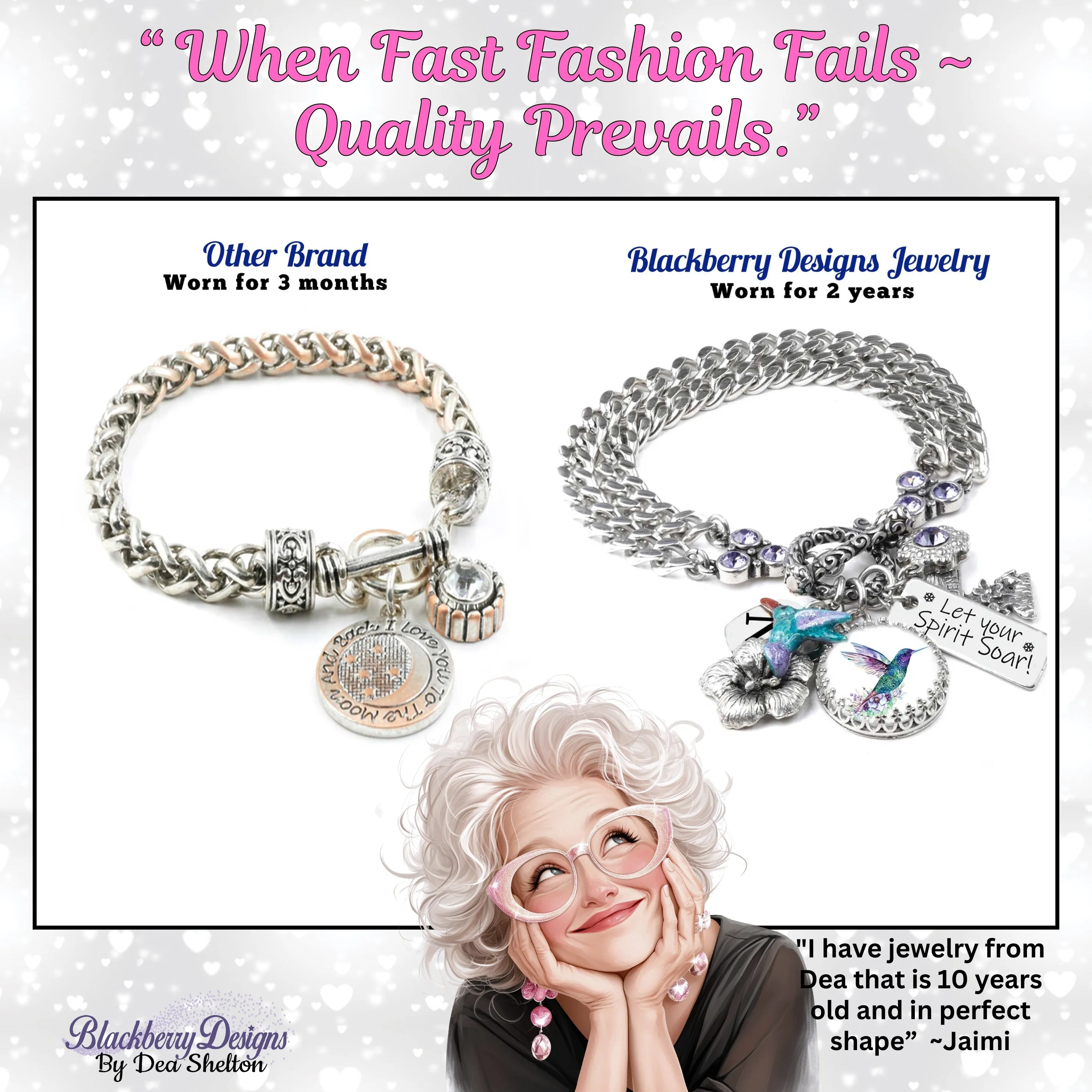 Engraved Personalized September Birthstone Bracelet