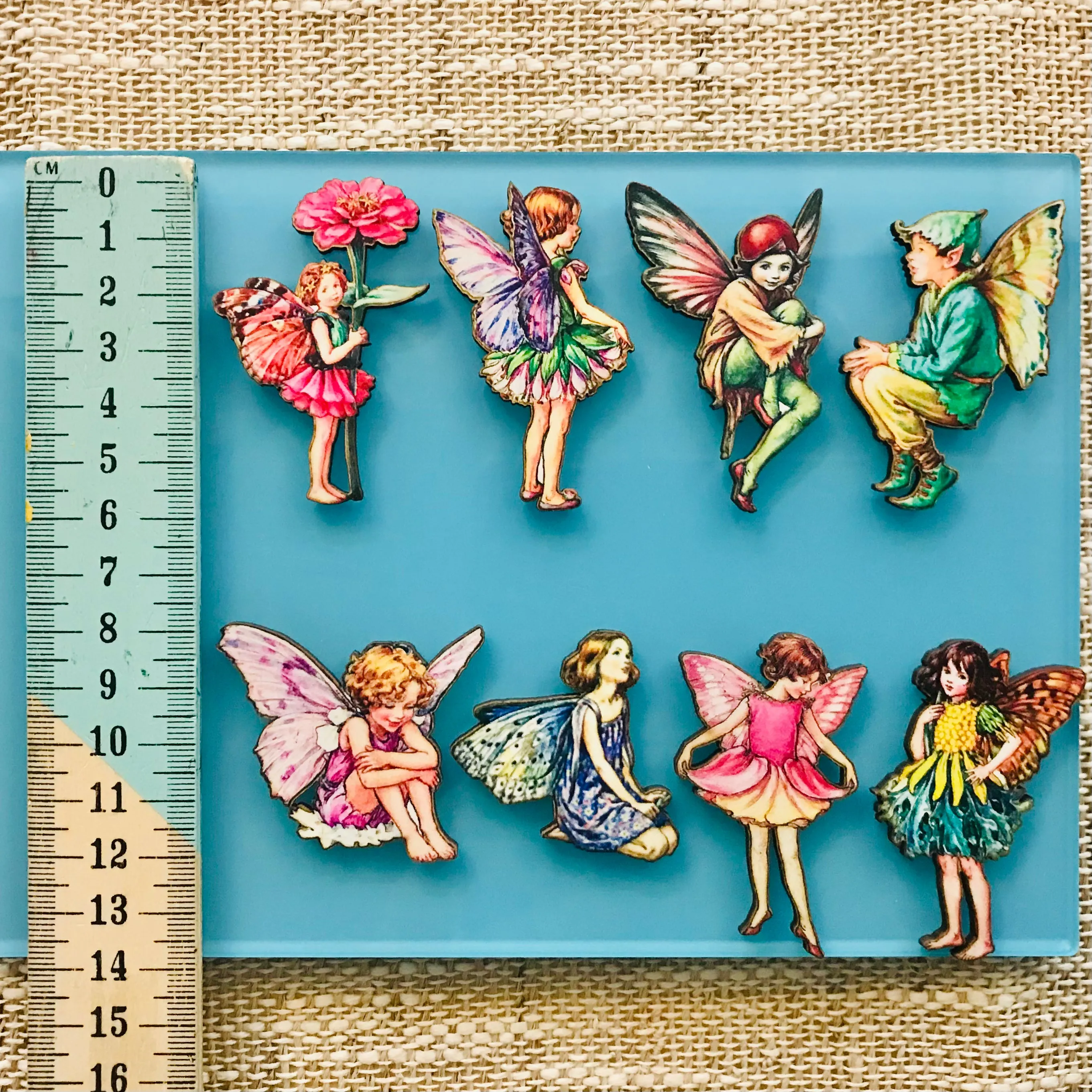 Fairy Wood Brooches