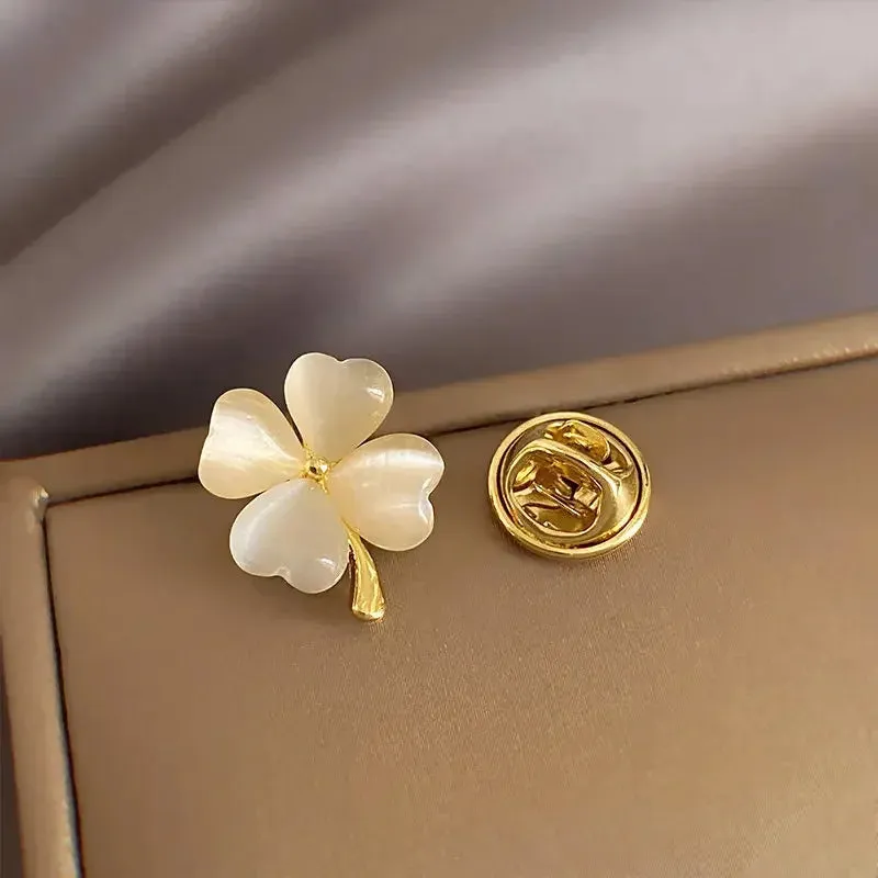Fashion Bow and Flower Brooch Set