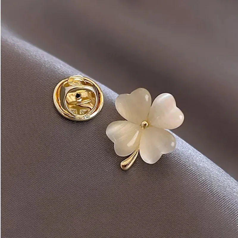 Fashion Bow and Flower Brooch Set
