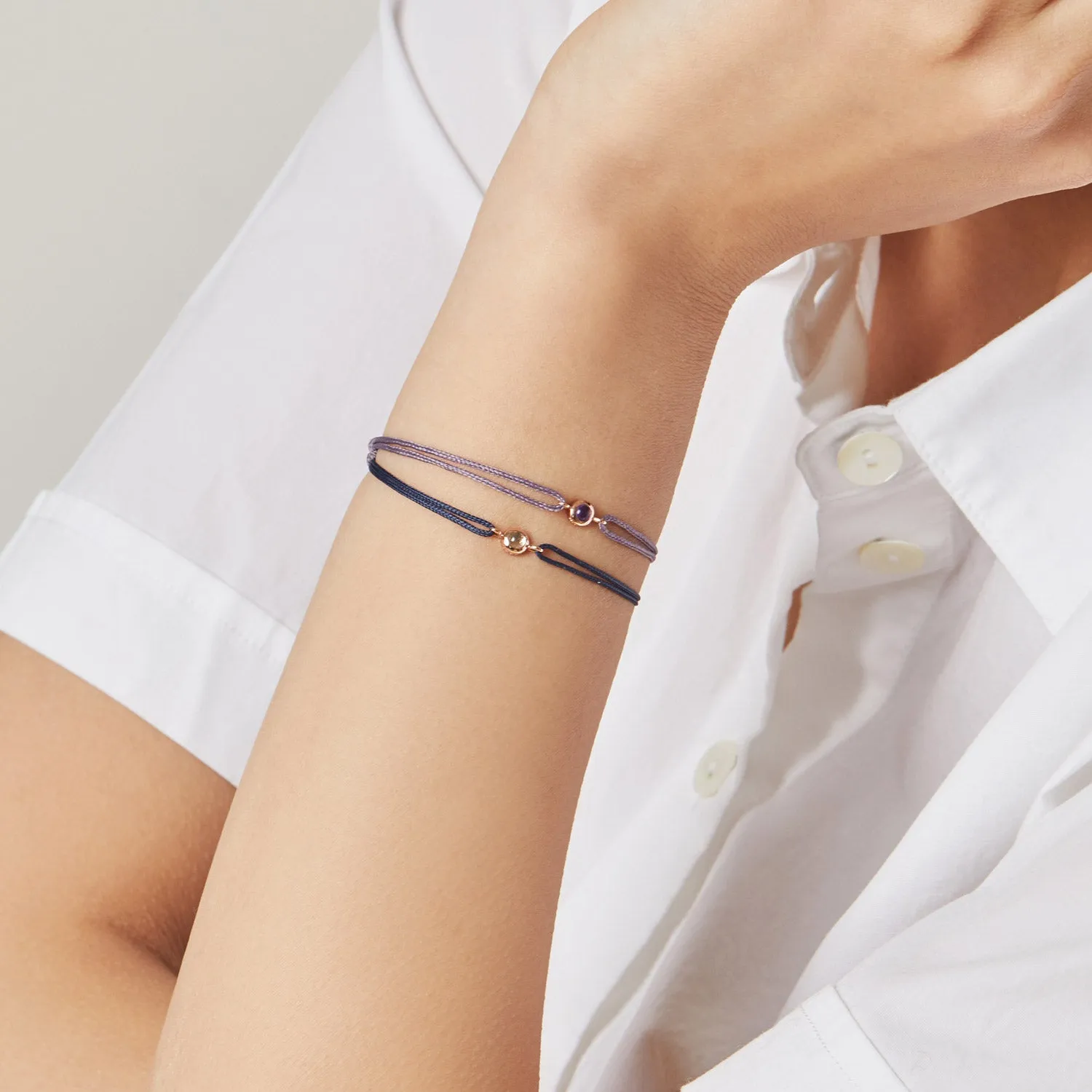 [February Birthstone] Debon D.D Gold Bracelet JDRBRWS032V