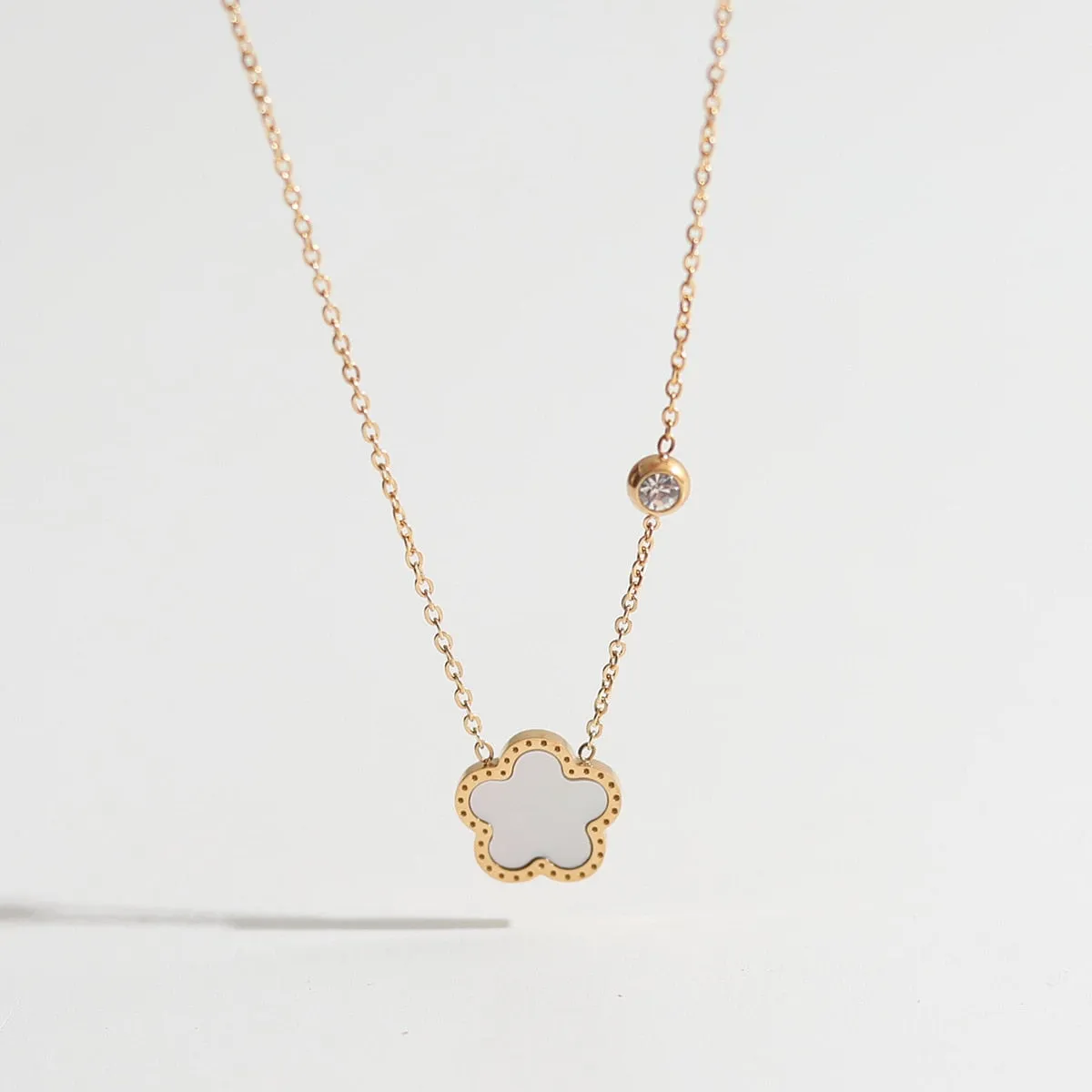 Five Clover Necklace for Women