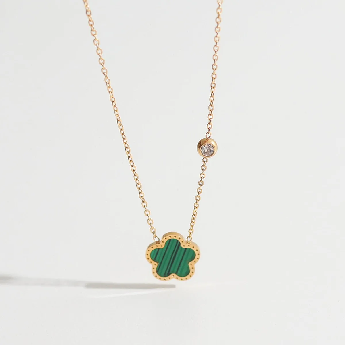 Five Clover Necklace for Women