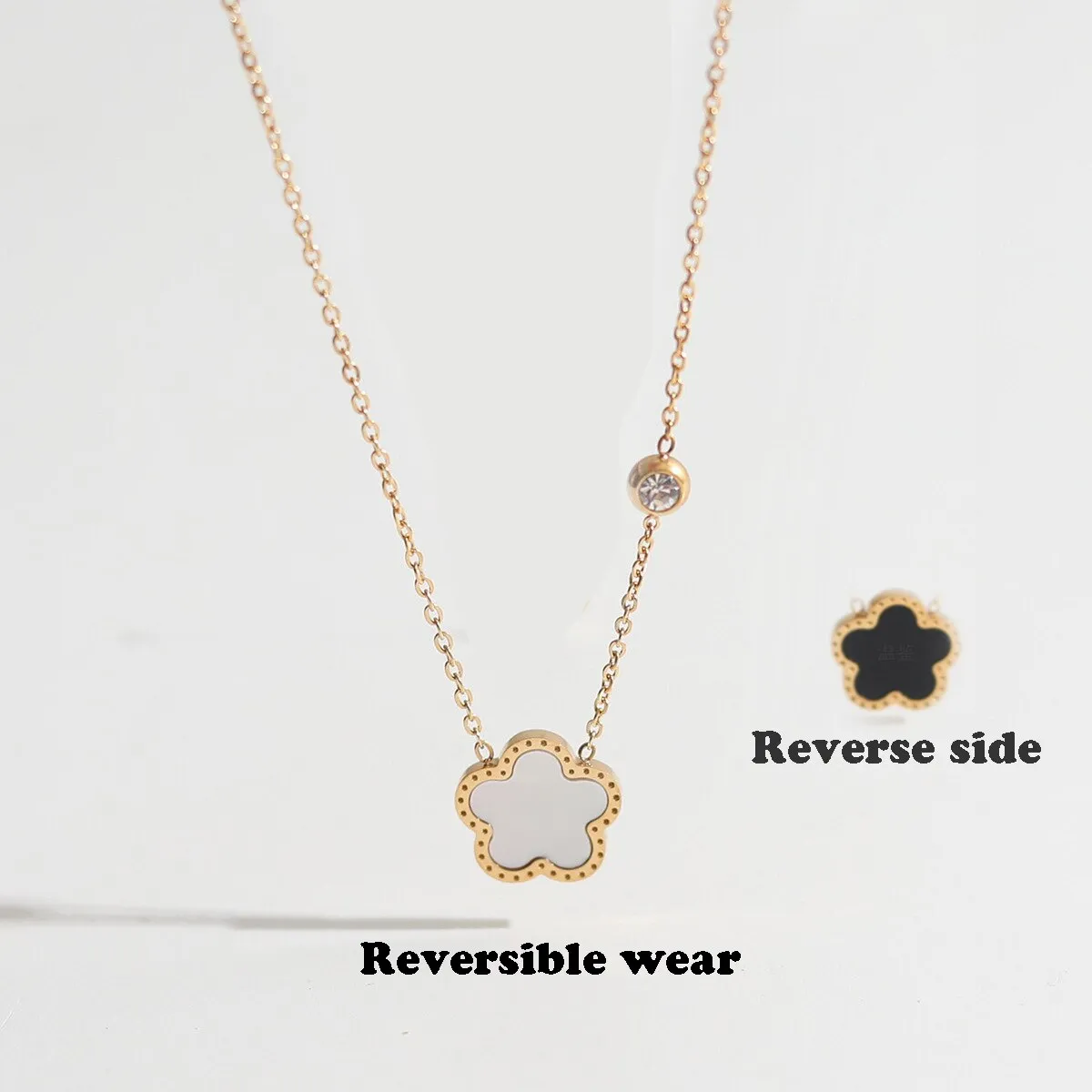 Five Clover Necklace for Women