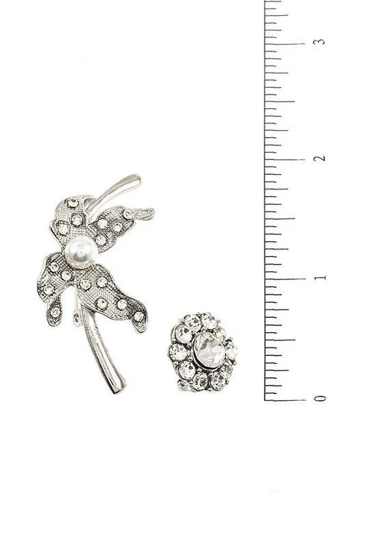 Floral Brooch Set