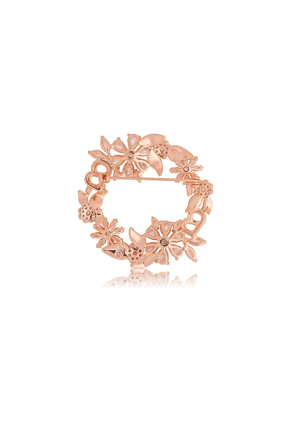 Floryn Brooch - Rose Gold