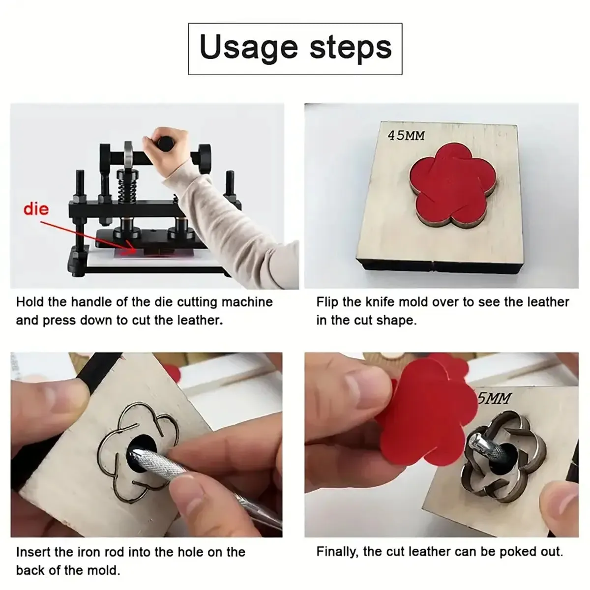 Flower Petal Ball Die Cutter.