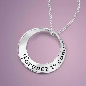 Forever Is Composed Of Nows - Emily Dickinson Necklace