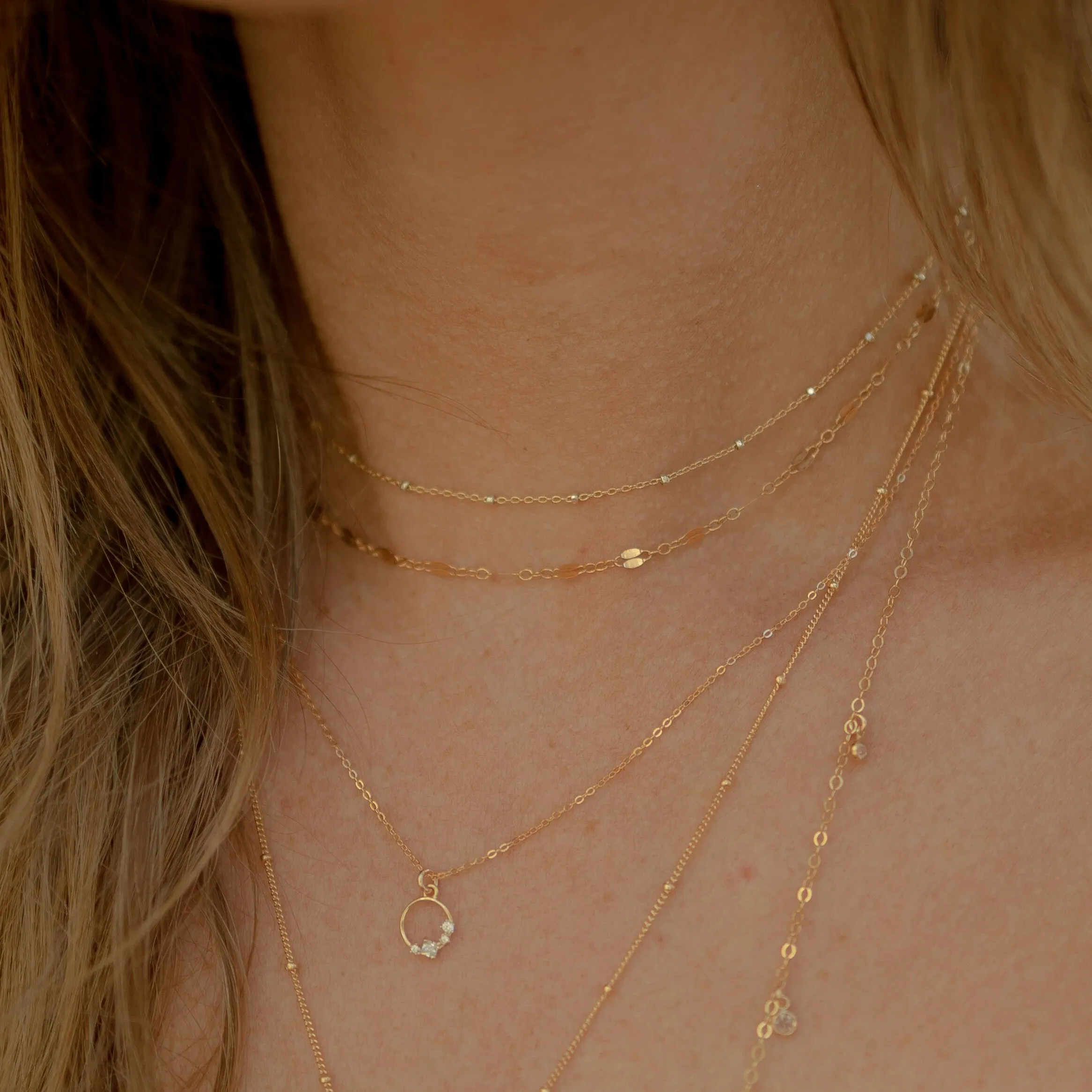 Geometric Cable Chain Necklace