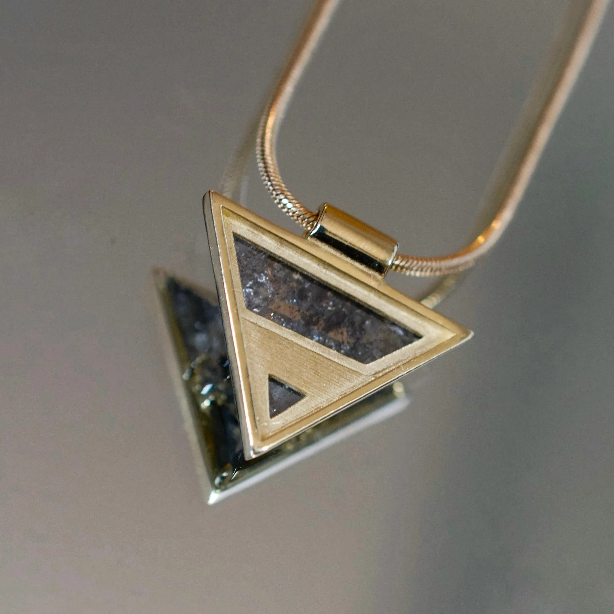 Geometric Diamond Necklace