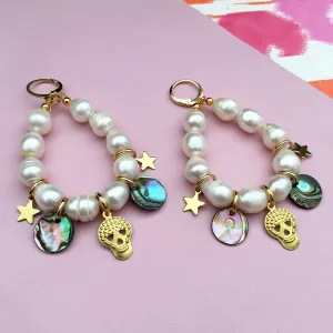 Glamorous Pearl Charm Earrings for Day or Night - Louise Thompson Style