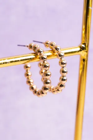 Goldtone Tolani Hoop Earrings