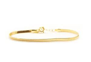 Herringbone Anklet