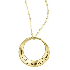 I Am With You 14K Gold Necklace