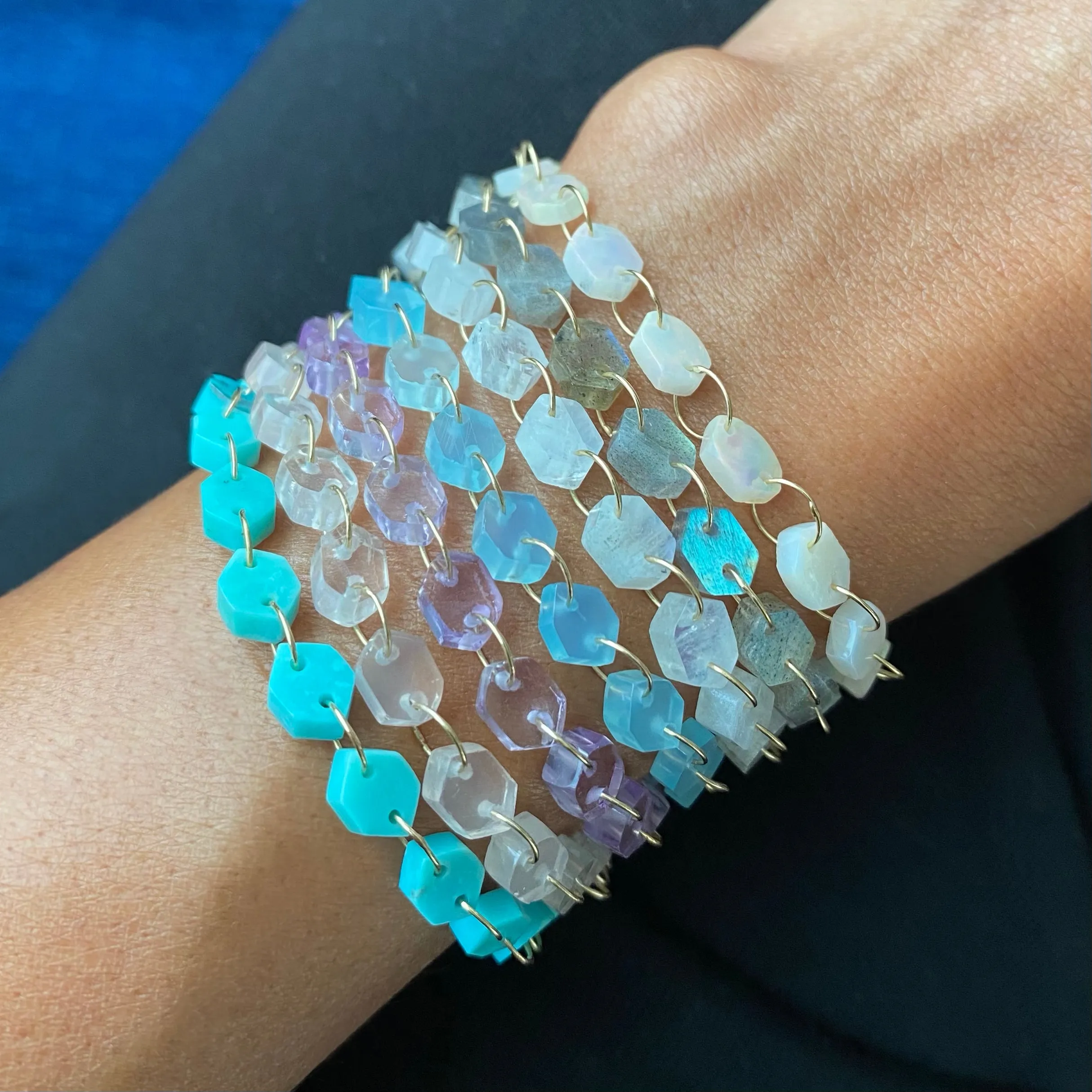 Infinity Bracelet (Turquoise)