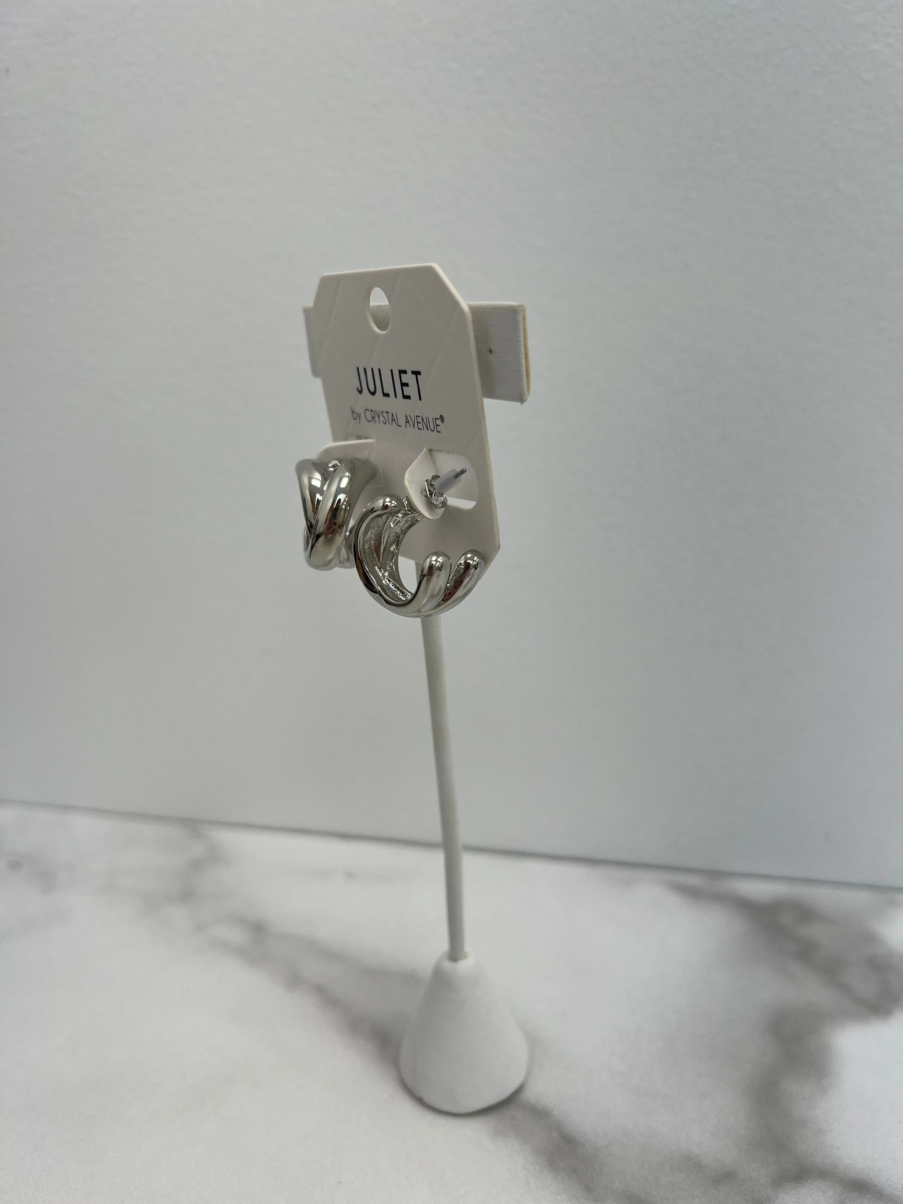 Intertwined Hoop Earrings