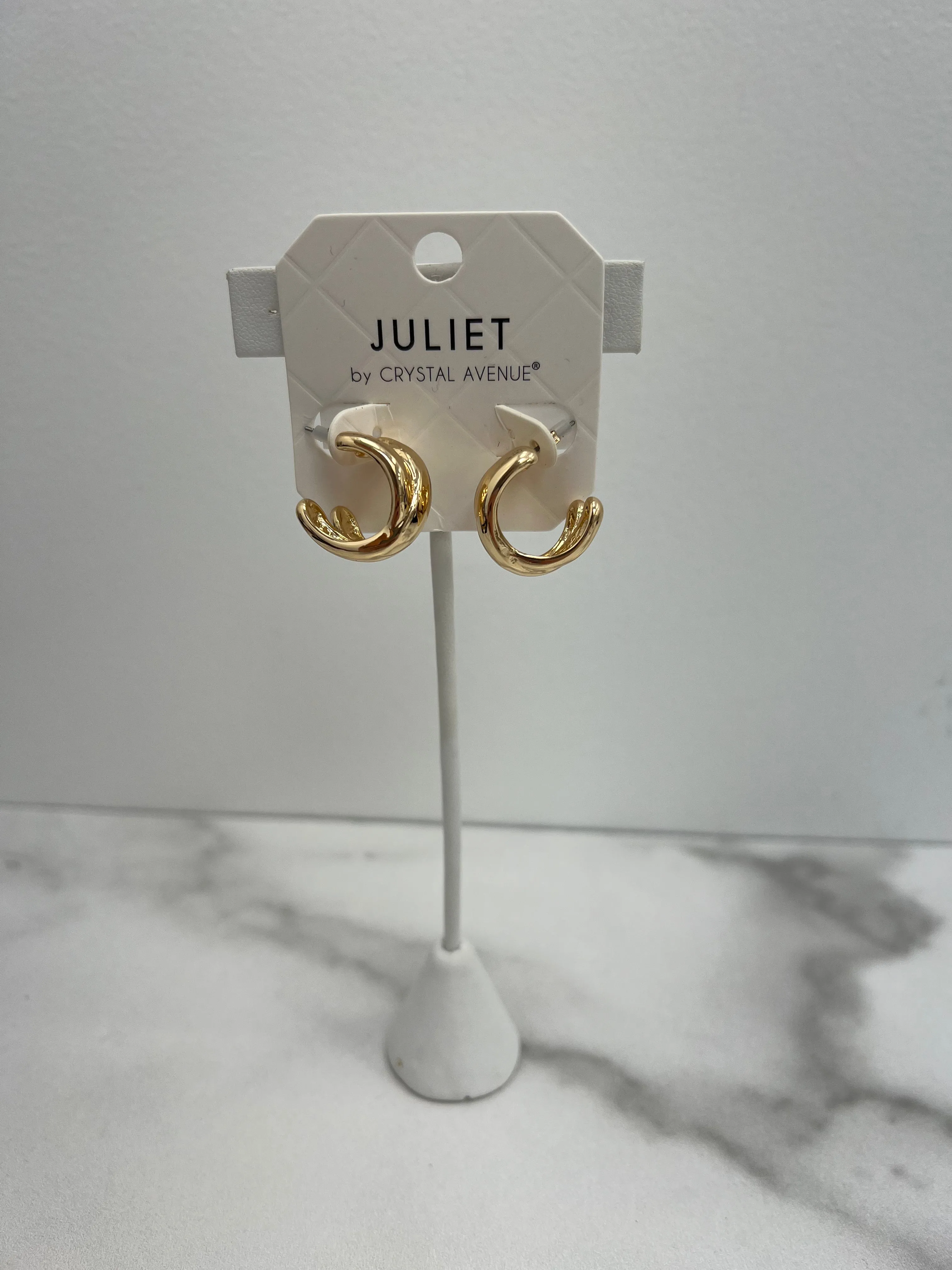 Intertwined Hoop Earrings