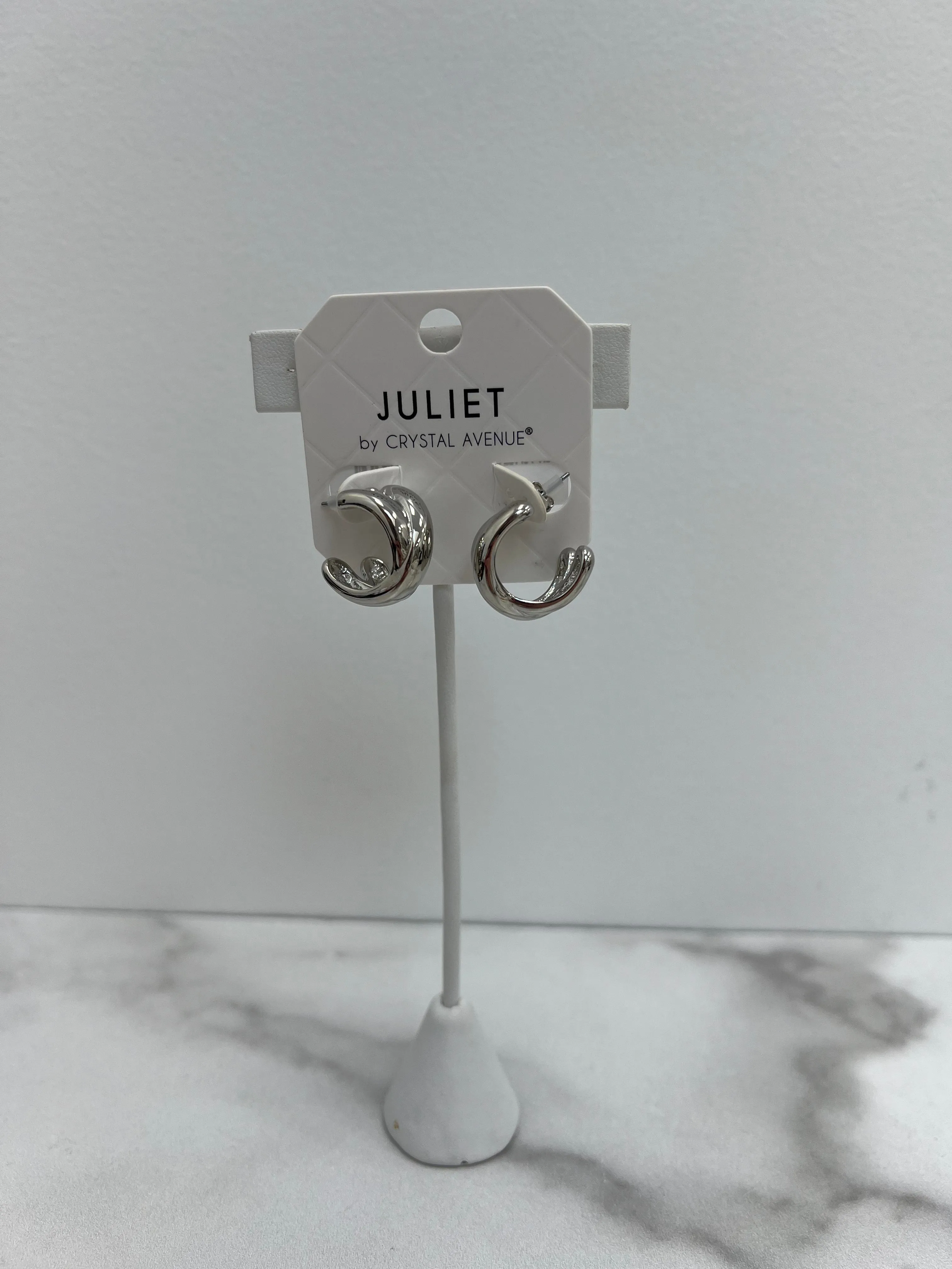 Intertwined Hoop Earrings