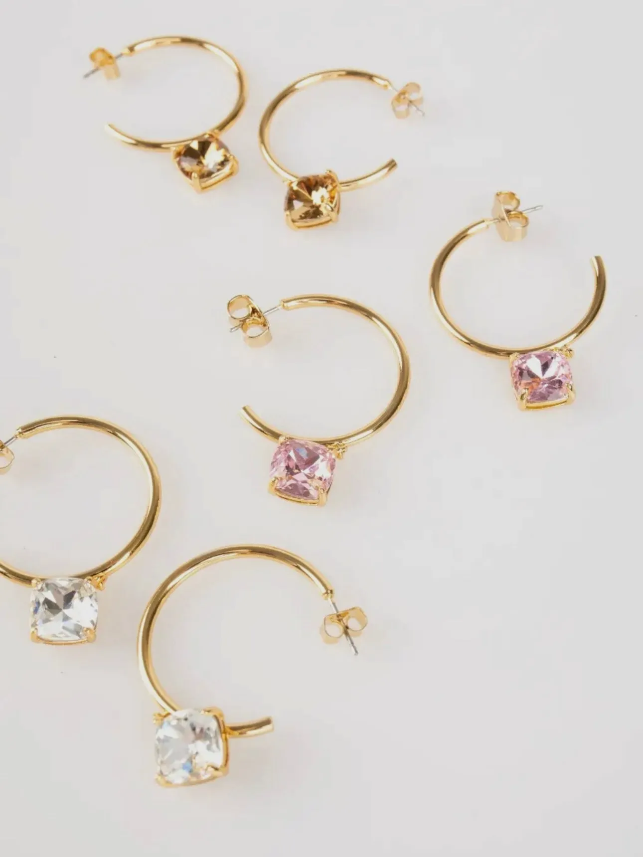 Isla Crystal Hoop