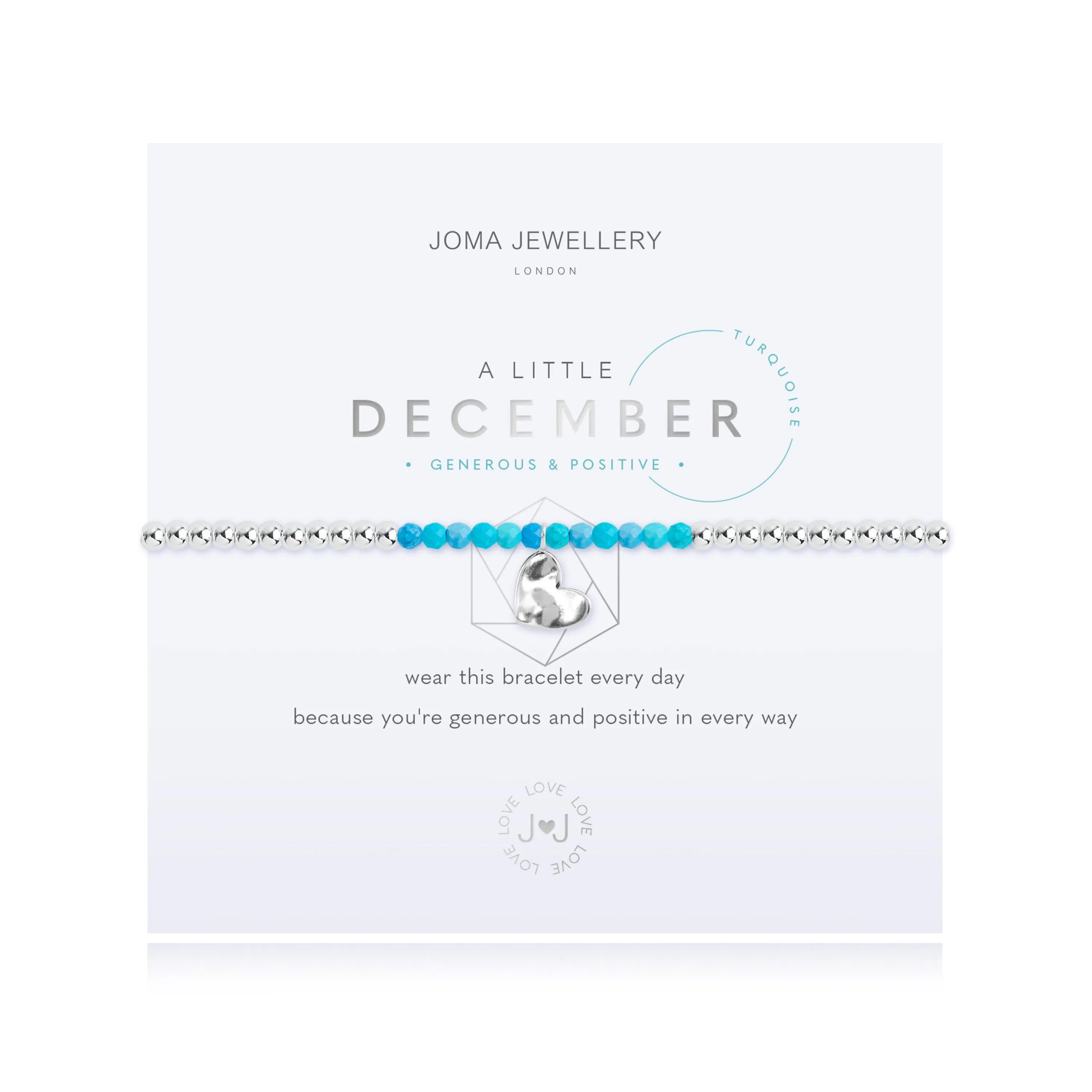 Joma A Little December Birthstone Bracelet