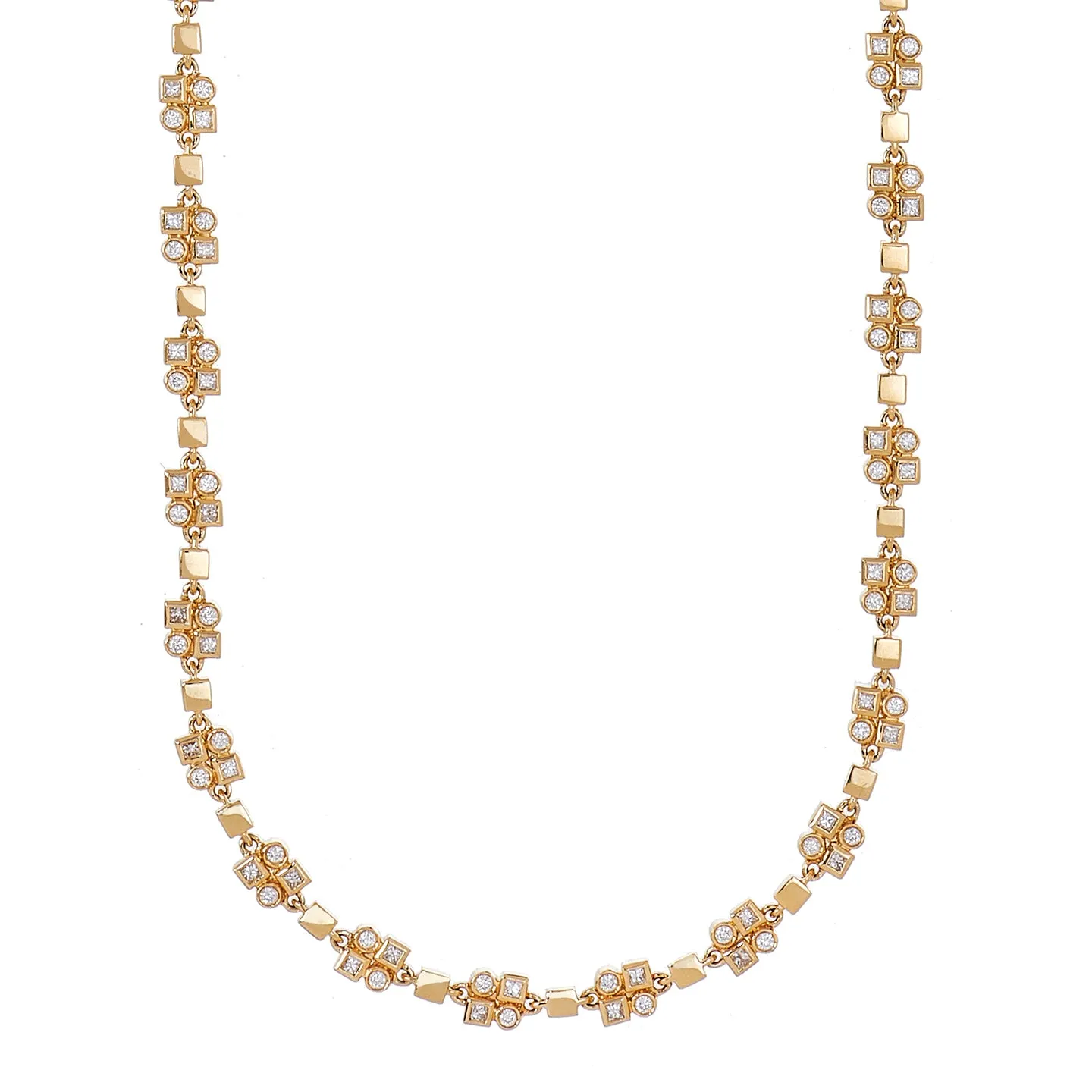Kate White Diamond Necklace