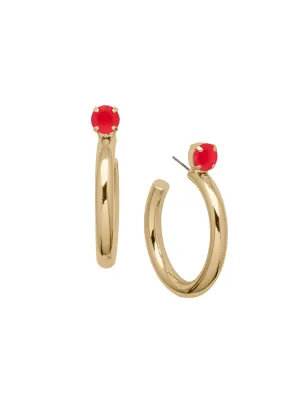 Keeley Studded Hoop Earrings - EFP26BGRCP