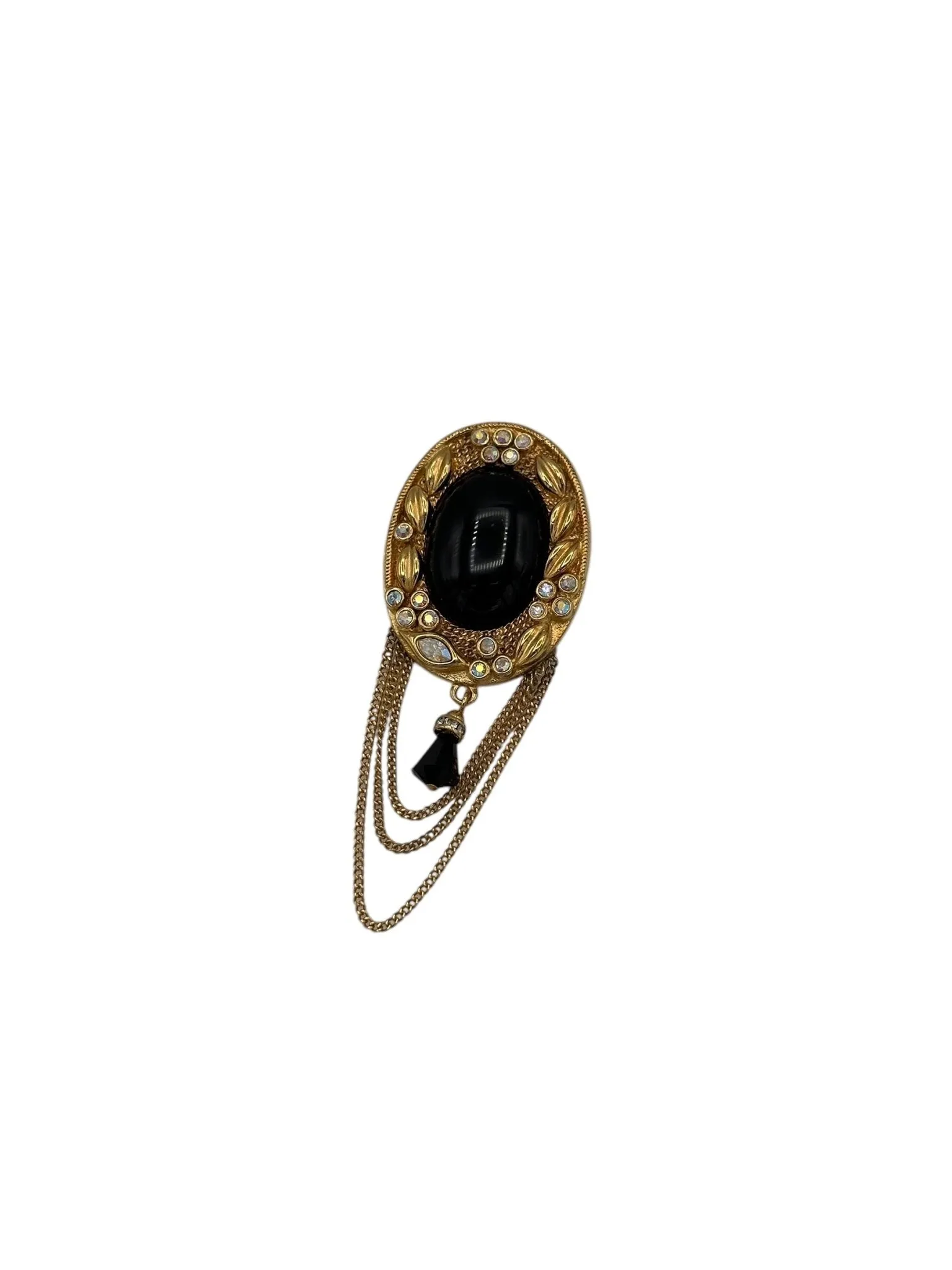 Kenneth Jay Lane KJL Victorian Revival Brooch