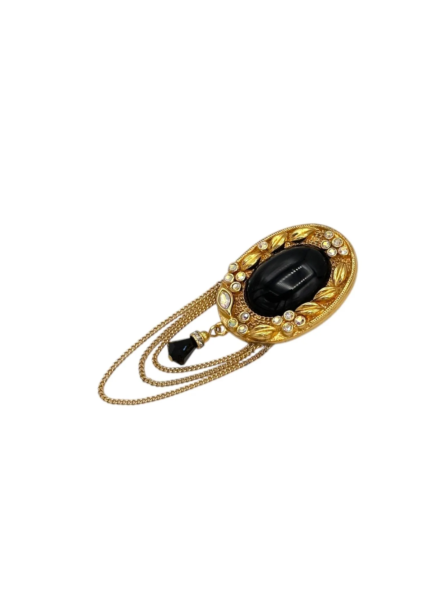 Kenneth Jay Lane KJL Victorian Revival Brooch