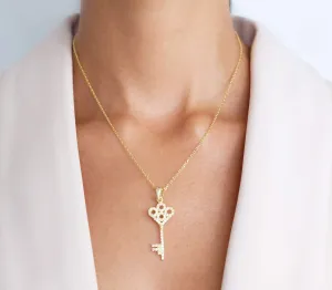 Key Pendant Necklace