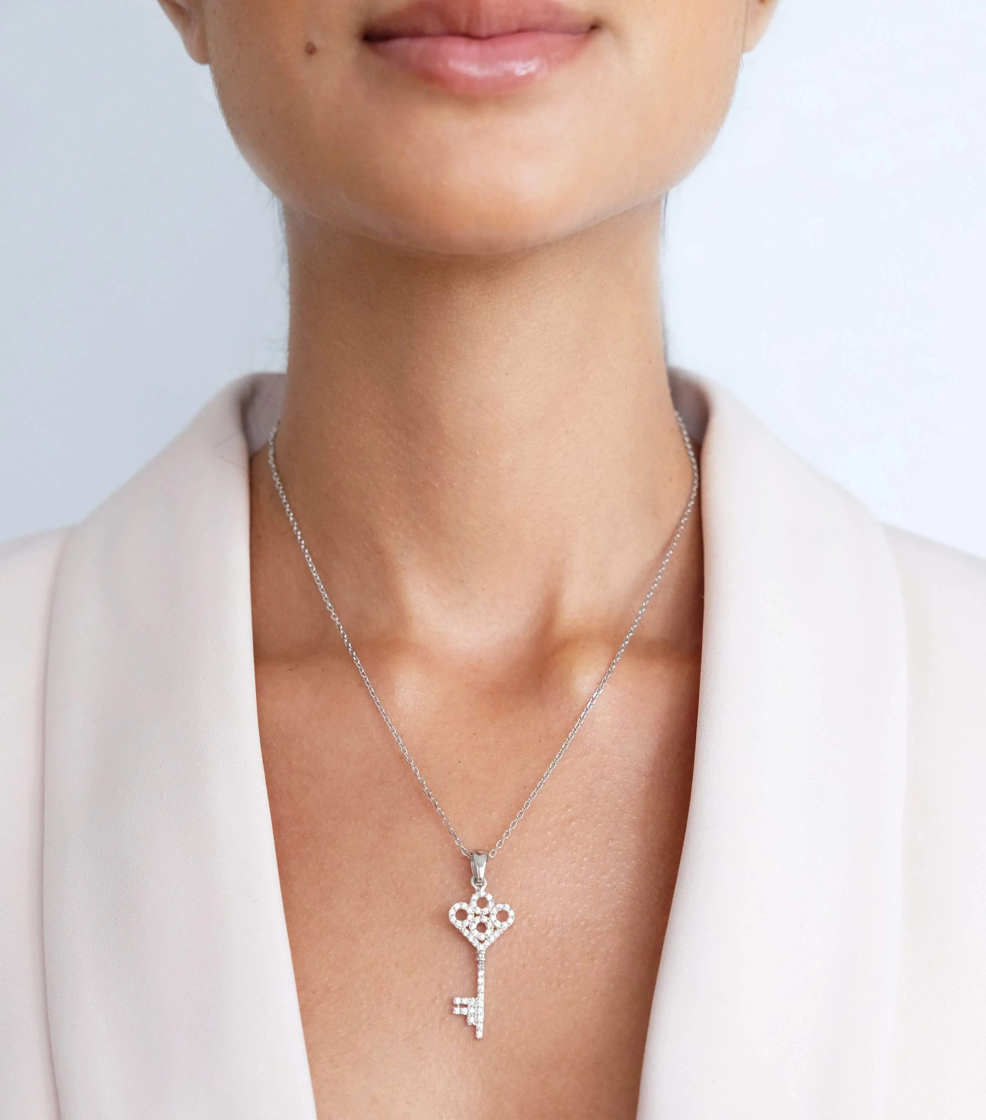 Key Pendant Necklace