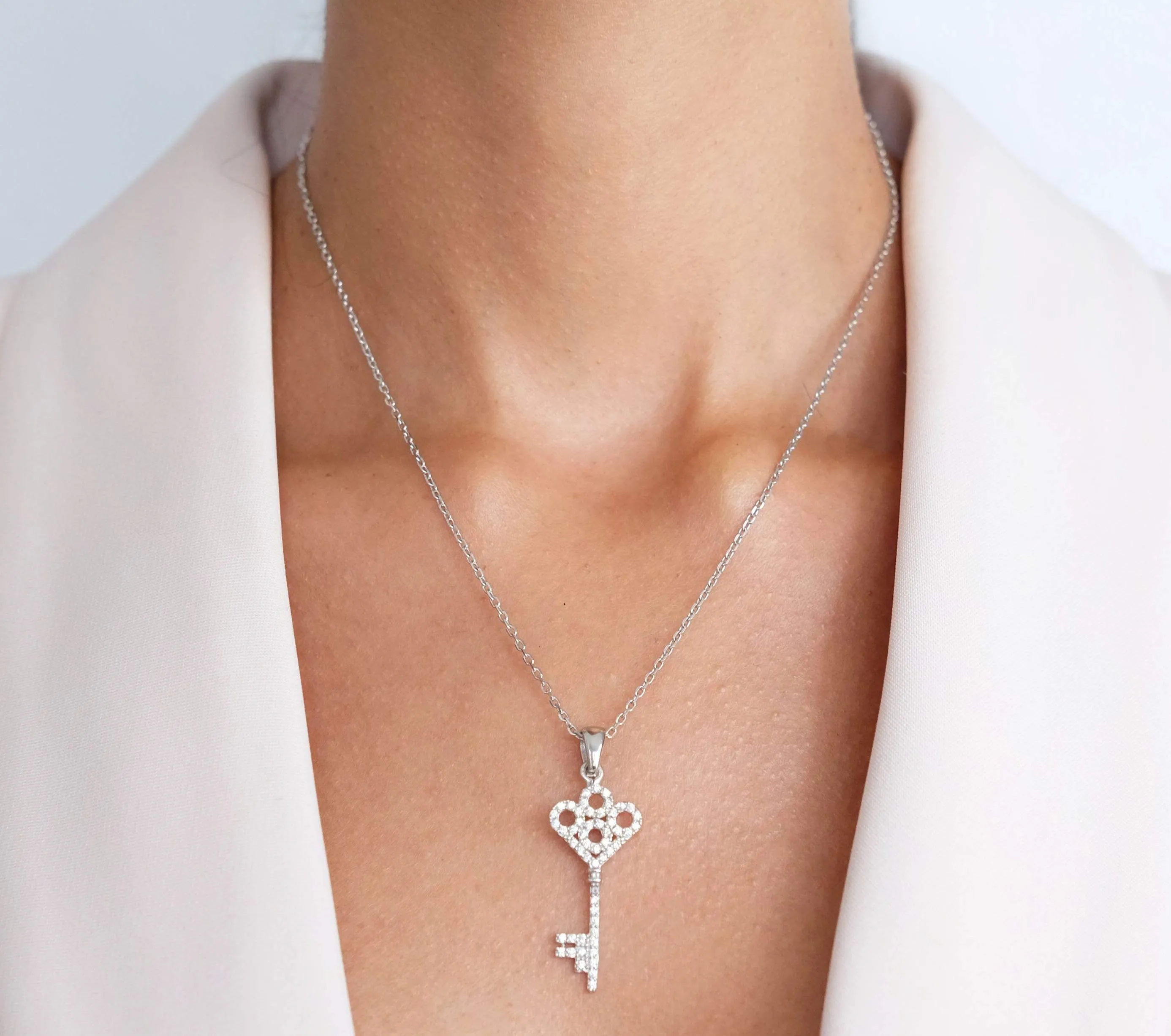 Key Pendant Necklace