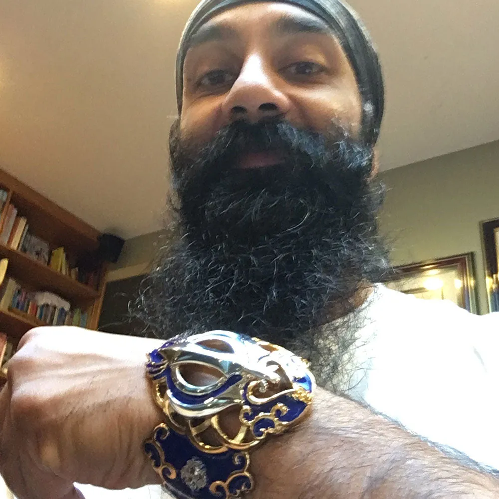 Khalsa Empowerment Bracelets ... with Lion Portraits on the sides