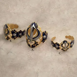 Khalsa Empowerment Bracelets ... with Lion Portraits on the sides