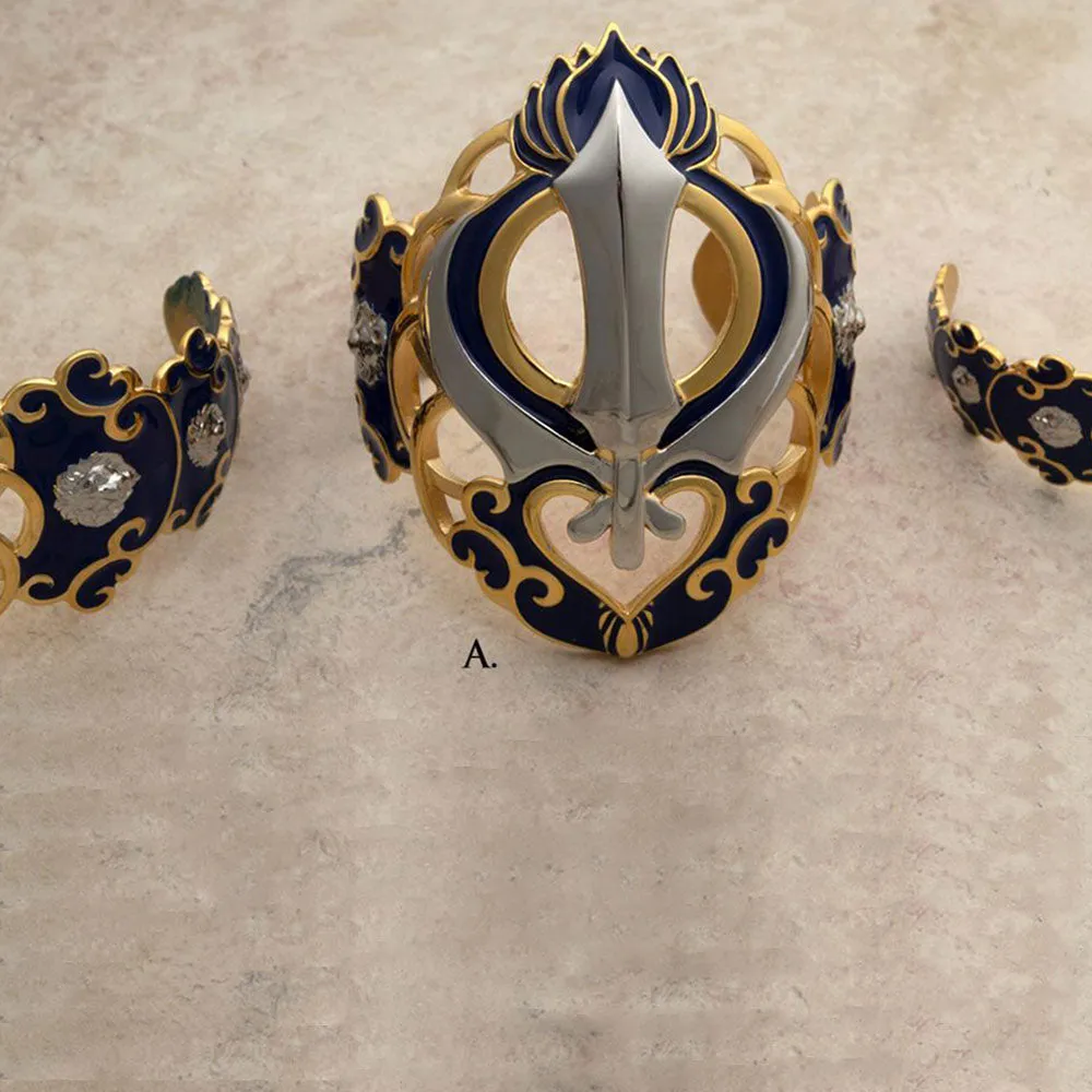 Khalsa Empowerment Bracelets ... with Lion Portraits on the sides